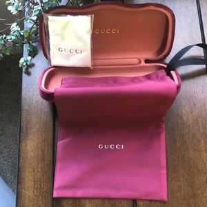 Brand New Burgundy Gucci Case